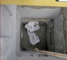 Pratique d'aller nettoyer le fond quand il y aura 2.2m de profondeur !