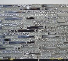 Mosaique verre, alu et transparente