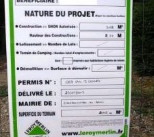 Permis de construire accordé!