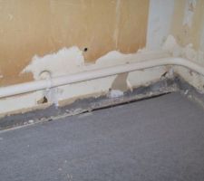 Placo existant chambre 2