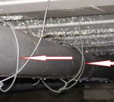 Cerclage special tuyaux selon notre cdt ???Pas persuadé ...