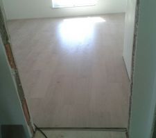 Parquet Quick Step posé dans la chambre parentale