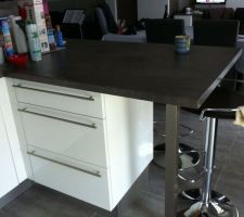 Le plan de travail / table