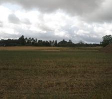 Terrain vue de devant