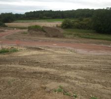 Emplacement de l'implantation vue arrière