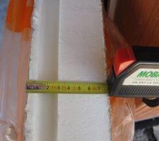 Voici le TMS MF SI de 80 mm d'épaisseur pour le sol du rez-de-chaussée et de 48 mm pour le sol de l'étage