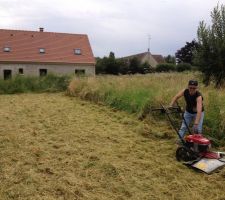 4 heures de boulot quand même, heureusement qu'il faisait beau ^^