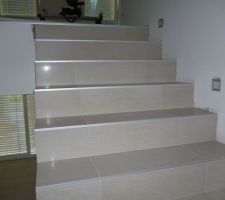 Escalier jointé