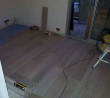 Chbre des loulous : Parquet en cours