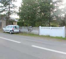 Fa&ccedil;ade du terrain