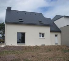 Façade côté jardin