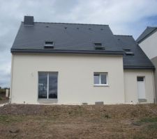 Façade côté jardin