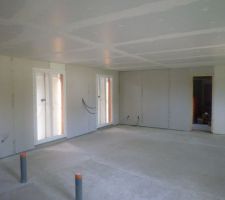 Joints plafond.