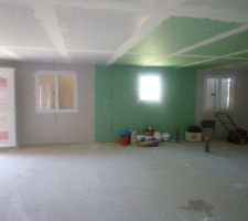 Joints plafond.