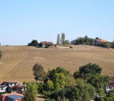 Vue de l'ensemble de la parcelle qui constituera le futur lotissement "Terrasses du Pastel" - copyright Groupe FG
