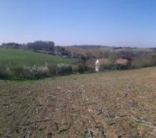 La vue que nous aurons depuis le terrain (si le voisin de devant ne construit pas d'&eacute;tage...!)
