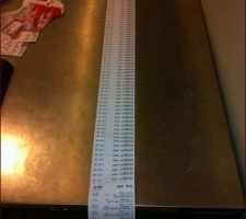 Ticket de caisse leroy pinpin ^_^