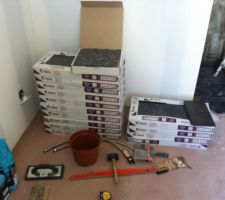 Faience pour la salle de douche