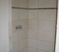 Int&eacute;rieur de la douche