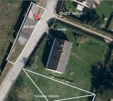 PLAN SITUATION - vue Google map