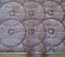 Mosaic pour la douche italienne