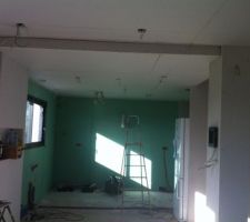 Faux plafond de la cuisine