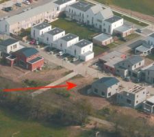 Vue a&eacute;rienne de la ZAC