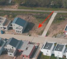 Vue a&eacute;rienne c&ocirc;t&eacute; est