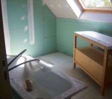 Salle de bain de l'étage