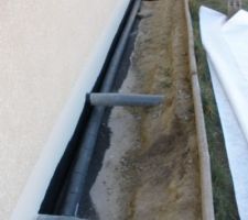 Mise en place drain
