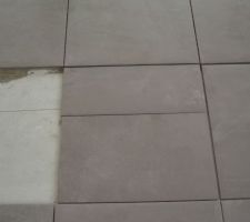 Coupe carrelage pour integrer joint de dilatation