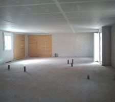 Début de l'intérieur.