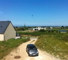 Vue au nord sur l aber wrach