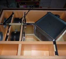 Vmc double flux de fabricaton maison.echangeur de 16 m2 avec clapet by pass integrer