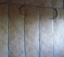 Cloison de separation double peau