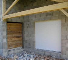 Meme probleme de maçonnerie pour le seuil de la baie vitré. en attente aussi