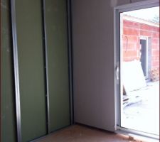 Cloison dans les chambres