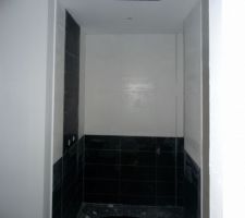 Faïence salle d'eau terminée