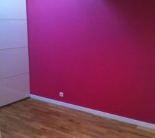 Chambre fille hortensia et porcelaine