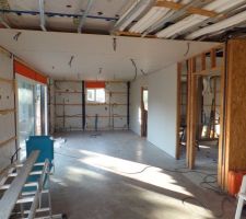 Salle a manger, Cuisine vu du salon