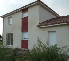 Vue de l'arrière de la maison