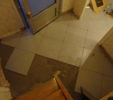 Entree.carrelage en cours