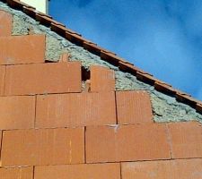Trous dans le murs, malfacons de pose des tuiles et mauvais cimentage