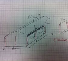 Plan de mon futur garage de 60m2, monté en Agglo