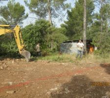 Implantation de la maison.