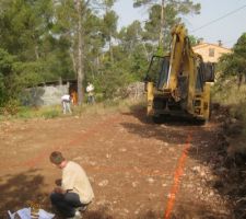 Implantation de la maison.