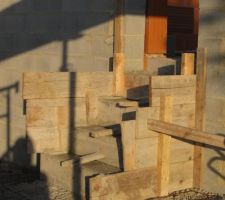 Escalier maison/ garage