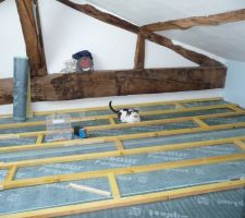 Assour posé et lambourdes flottantes