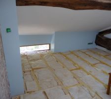 Laine de verre de 45mm pour les bruits a&eacute;riens