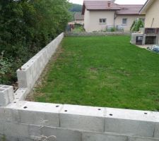 &eacute;t&eacute; 2011 r&eacute;alisation des murs exterieur